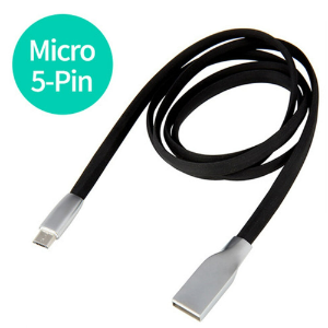 마이크로 5핀 케이블 충전기 USB타입 젠더 5핀 충전 제노바 알루미늄 쉴드 5핀